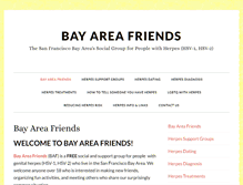 Tablet Screenshot of bayareafriends.org